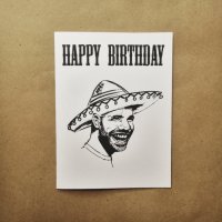 Shop this Drake Birthday Card Today!