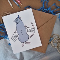 CongRATulations Greeting Cards Are Now Available via Etsy!